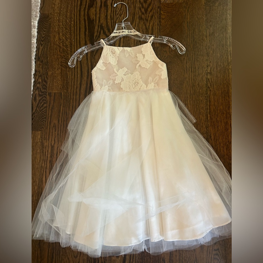BHLDN Flower Girl dress size 4
